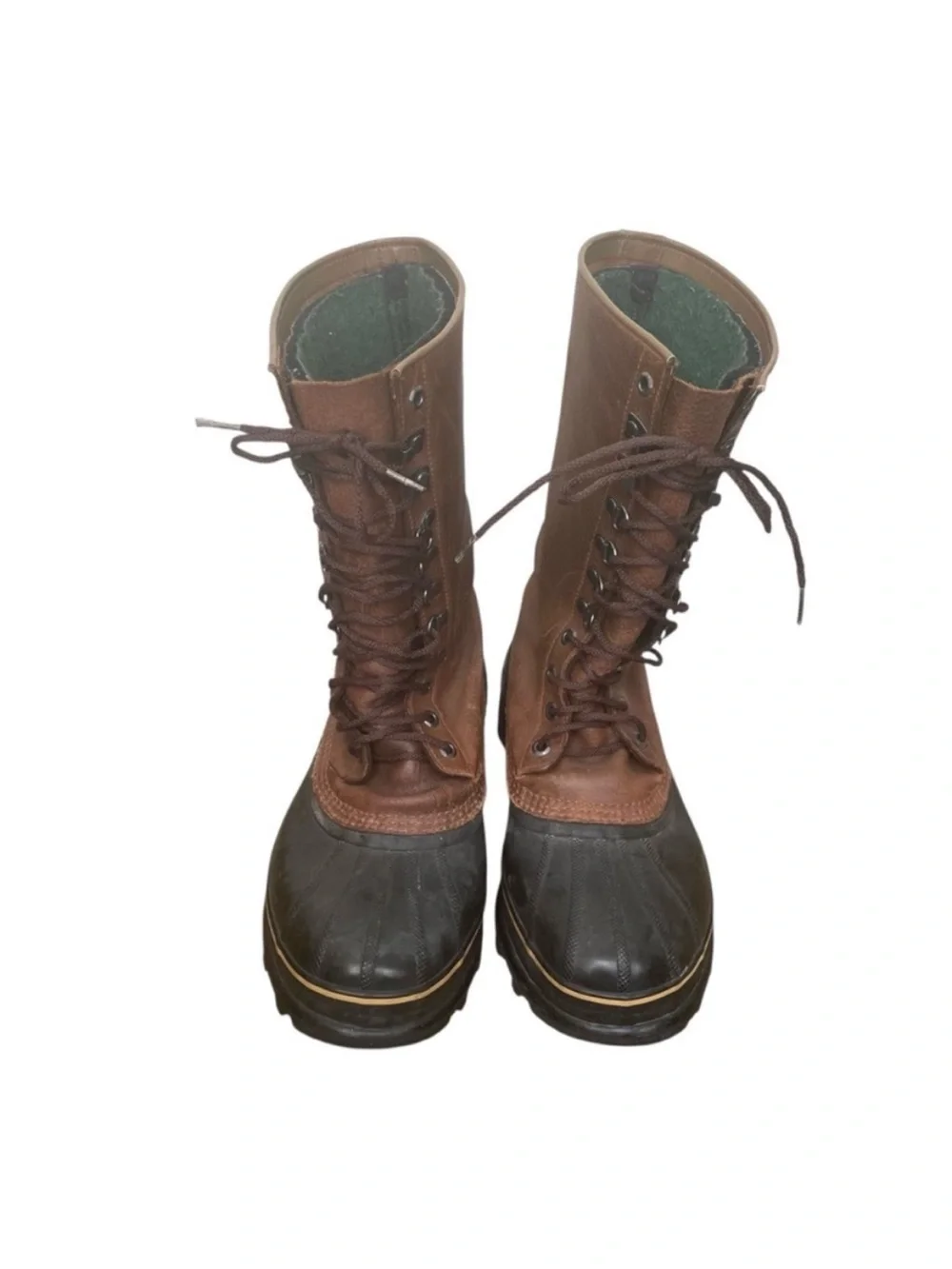 Sorel Men’s Vintage Maverick Leather and Rubber Winter Waterproof Snow Boots 11